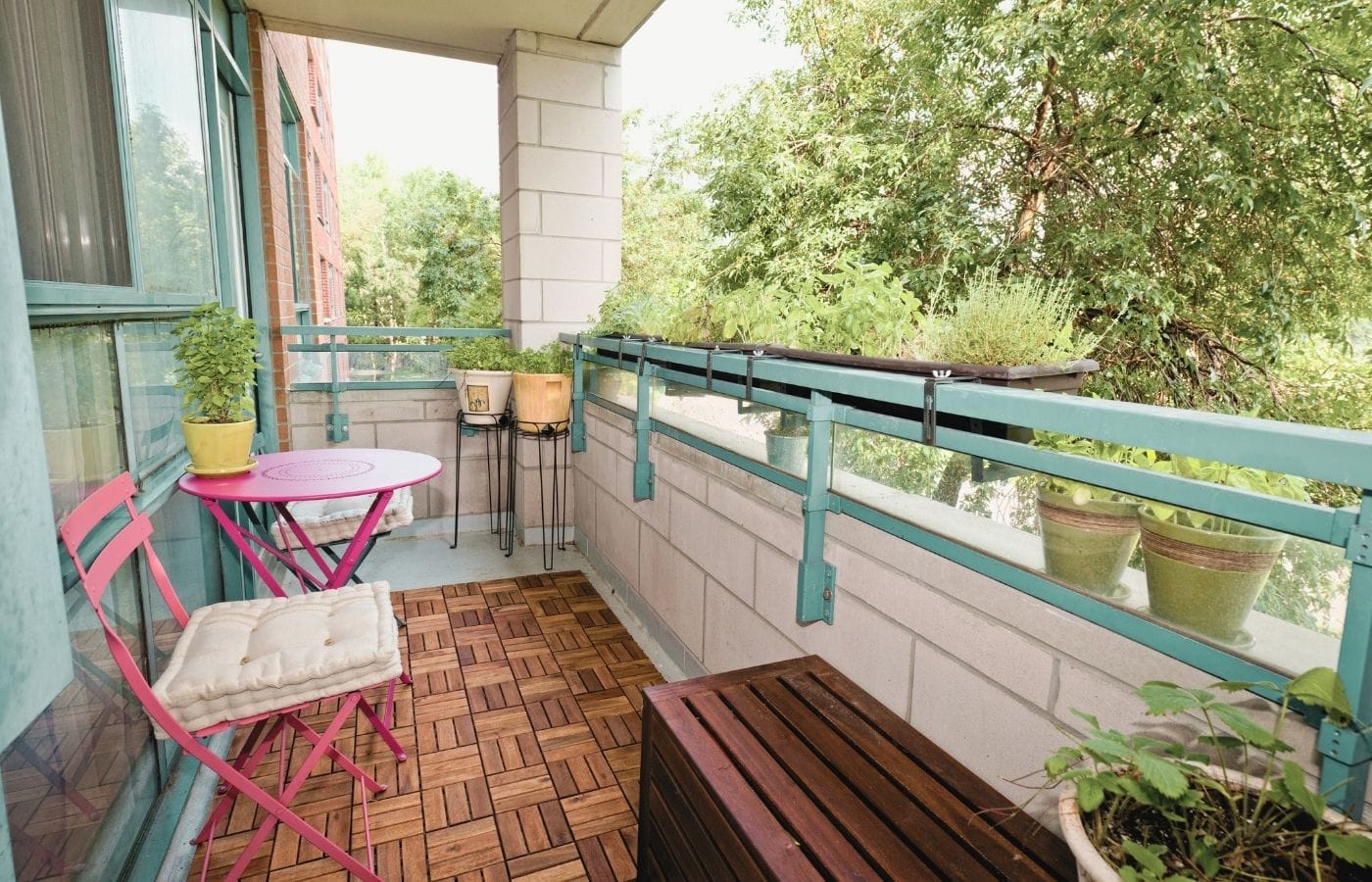 urban balcony makeovers - small outdoor spaces that sell condos in the summer